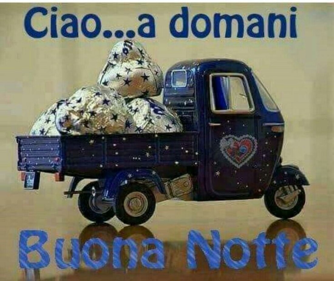 "Ciao... a Domani... Buona Notte" - Baci Perugina