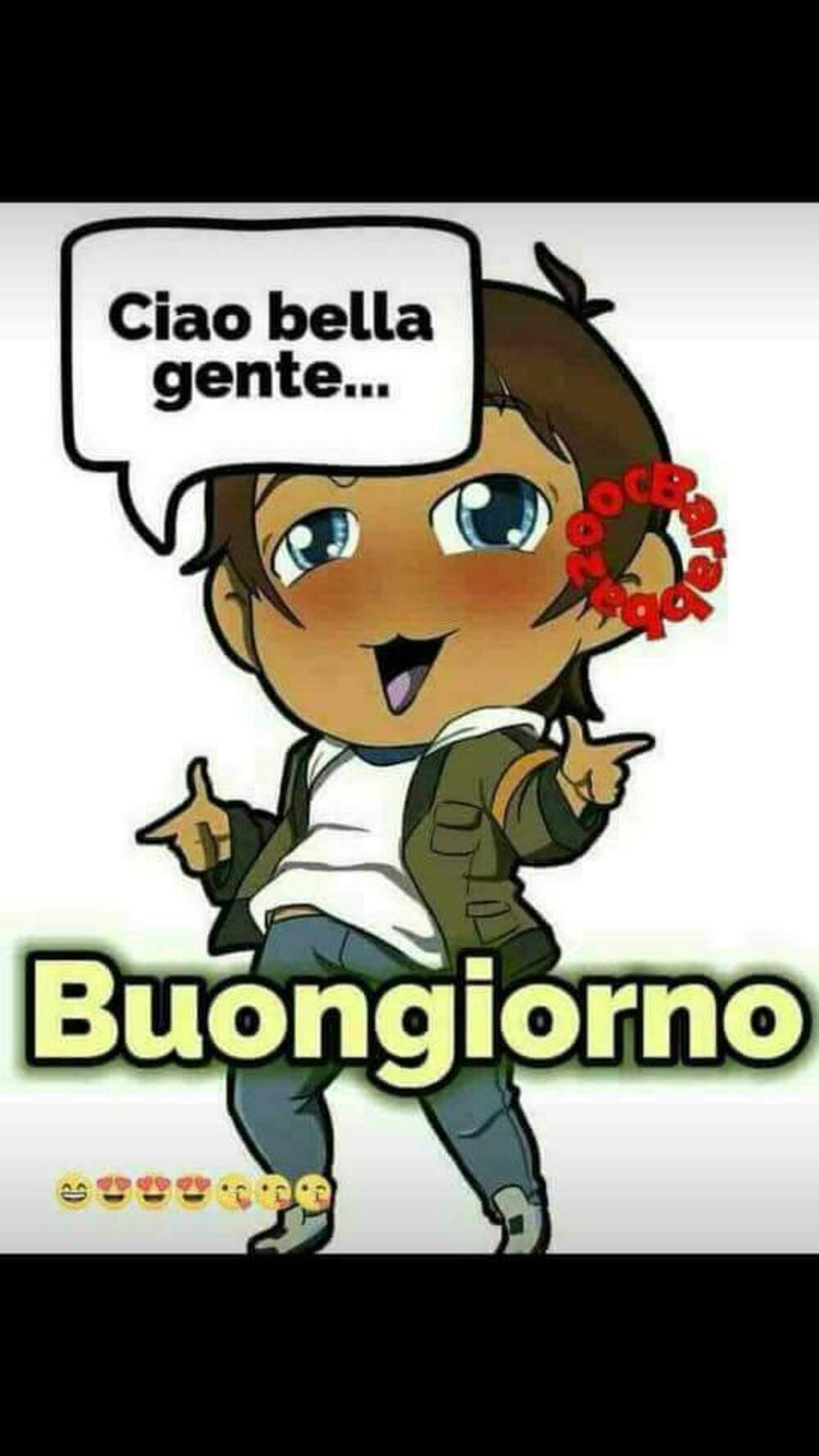 Ciao bella gente... Buongiorno