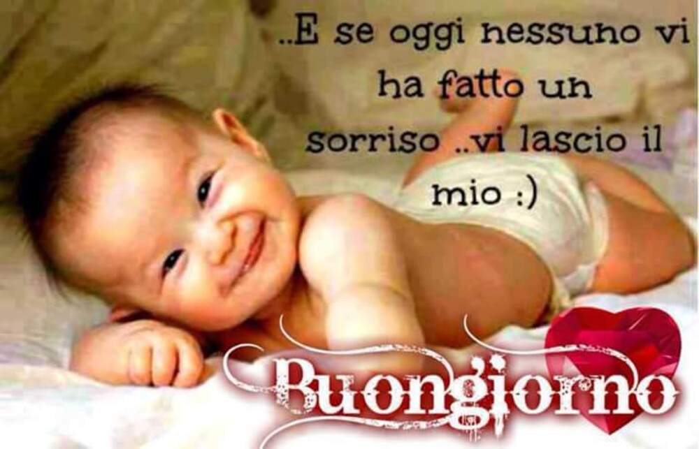 ... e se oggi nessuno vi ha fatto un sorriso... vi lascio il mio... :) Buongiorno