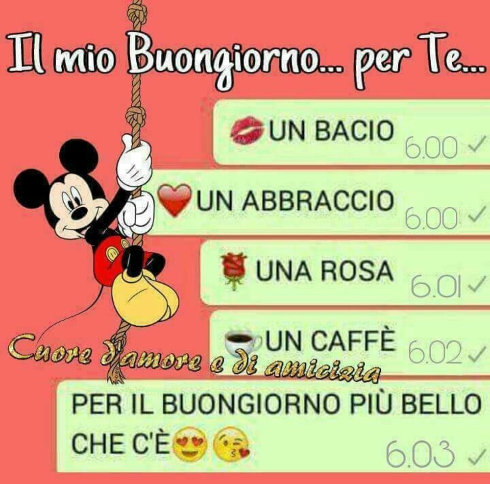 "Il mio Buongiorno per te..." - link per WhatsApp