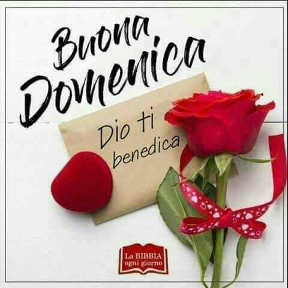 Buona Domenica Dio ti Benedica