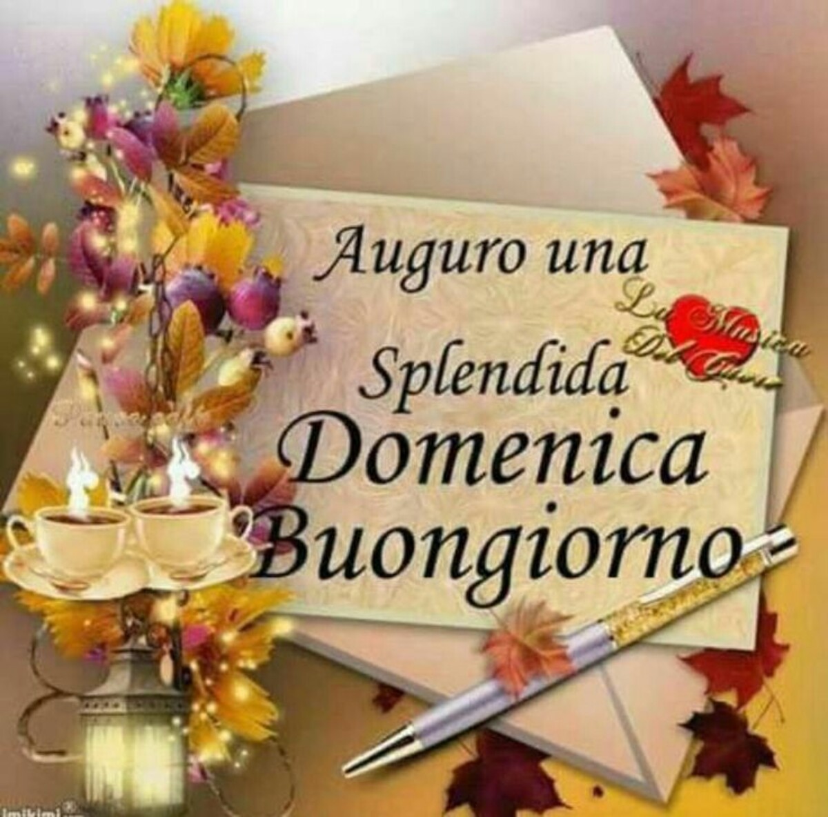 Auguro una Splendida Domenica, Buongiorno