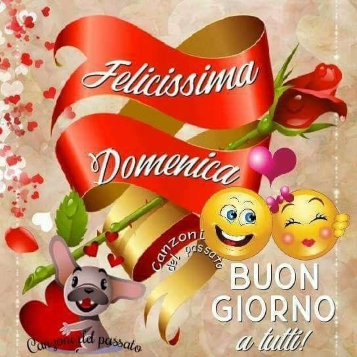 Felicissima Domenica! Buongiorno a Tutti...