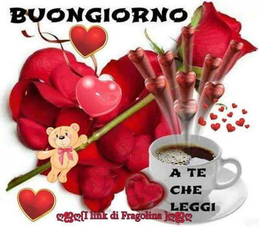 Buongiorno a te che leggi..