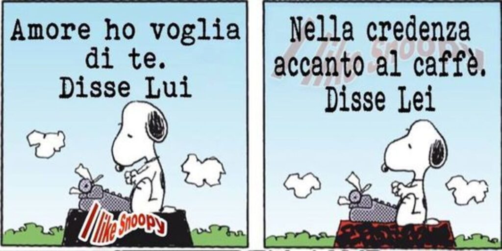 frasi divertenti con Snoopy